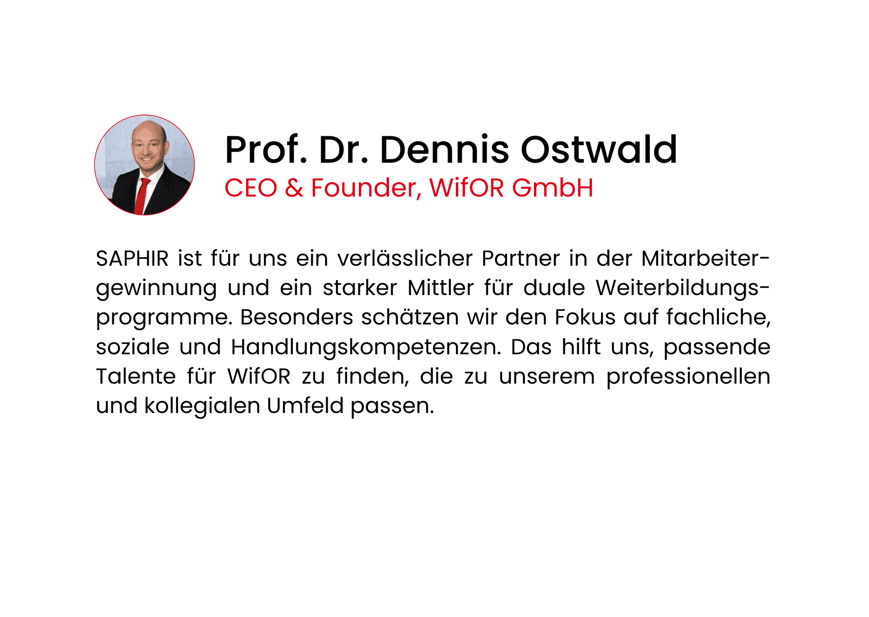 WifOR Dennis Ostwald